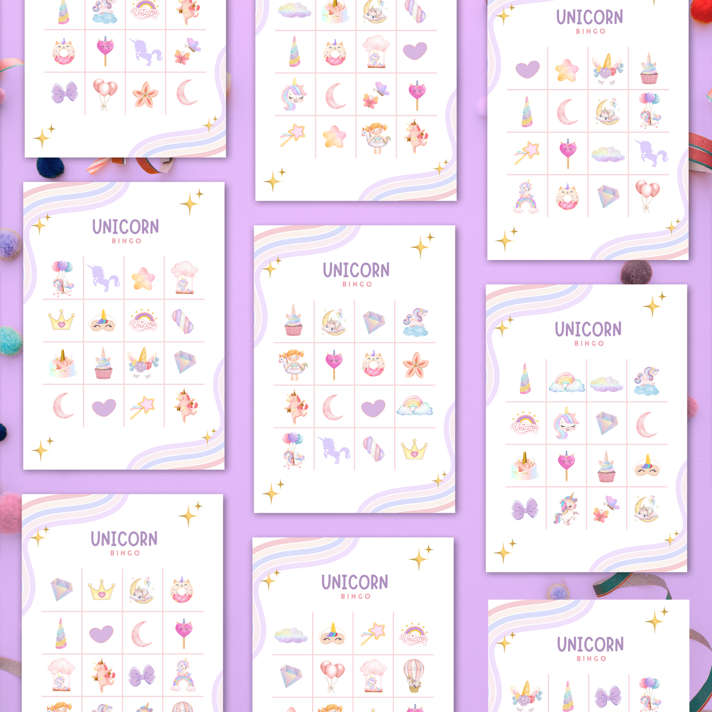 Unicorn bingo!
