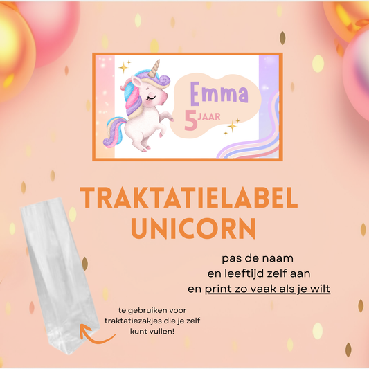 Traktatielabel Unicorn